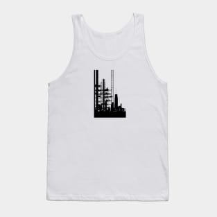 Bauhaus Construction Site Black Tank Top